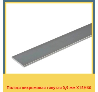 Полоса нихромовая тянутая 0,9 мм Х15Н60 в Петропавловске