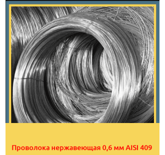 Проволока нержавеющая 0,6 мм AISI 409 в Петропавловске
