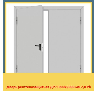 Дверь рентгенозащитная ДР-1 900х2000 мм 2,0 Pb в Петропавловске