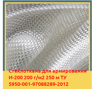 Стеклоткань для армирования И-200 200 г/м2 250 м ТУ 5950-001-97088289-2012 в Петропавловске