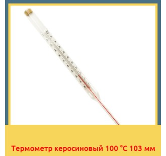 Термометр керосиновый 100 °С 103 мм в Петропавловске