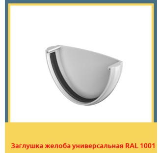 Заглушка желоба универсальная RAL 1001 в Петропавловске